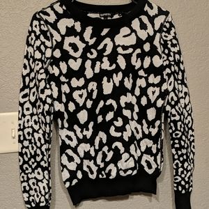 Super cute leopard sweater